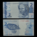 Billete Brasil 2 Reales Año 2010- UNC