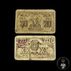 Billete Bilimbique 20 Centavos Gobierno Constitucionalista de Veracruz-Llave (1915)
