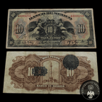 Billete Banco de México Diez Pesos — Ninfa "Ancho"