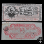 Billete 1 Un Peso Ejército Constitucionalista División de Occidente Guadalajara 1915
