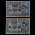 Billete Imperio Austro-Húngaro 1000 Coronas Año 1902
