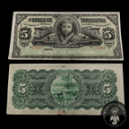 Billete El Banco de Tamaulipas Cinco Pesos Tampico