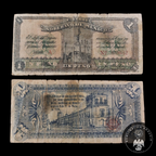 Billete 1 Peso Estado Libre y Soberano de Mexico 1915