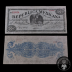 Billete 50 Centavos Republica Mexicana Monterrey 1914