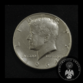 Moneda Medio Dólar Kennedy 1964-D Plata Ley .900 Ceca Denver