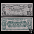 Billete 1 Un Peso Gobierno Constitucionalista de México Monclova Coahuila 1913 Sin Circular UNC