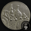 Medalla Plata 100 Grandes Obras Maestras Naturaleza Muerta Cézanne Franklin Mint