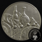 Medalla Plata 100 Grandes Obras Maestras Naturaleza Muerta Cézanne Franklin Mint