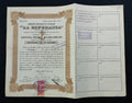 Certificado Provisional de 100 Acciones: Compañía Mexicana de Petróleo "La Esperanza", S.A. México, D.F. 1916