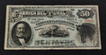 Vale al portador Fábrica del Tunal 50 Centavos El Tunal, Durango 1884