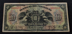 Billete Banco de México Diez Pesos — Ninfa "Ancho"