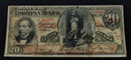 Billete El Banco de Londres y México Veinte Pesos año 1912