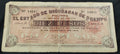 Billete El Estado de Michoacán de Ocampo 10 Pesos 1915