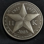 Medalla Conmemorativa Federal Reserve Bank of Dallas Houston Branch 2005 Estuche Original