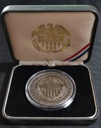 Medalla Conmemorativa Federal Reserve Bank of Dallas Houston Branch 2005 Estuche Original