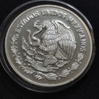 Moneda 10 Pesos Plata Estado de Tabasco Año 2004 1 oz Proof Escaso