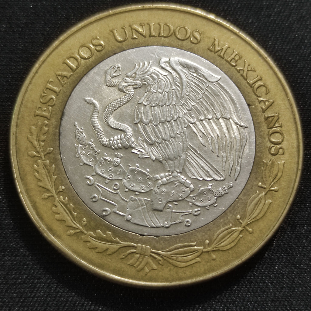 Moneda 100 Pesos Plata Don Quijote de la Mancha Año 2005 México