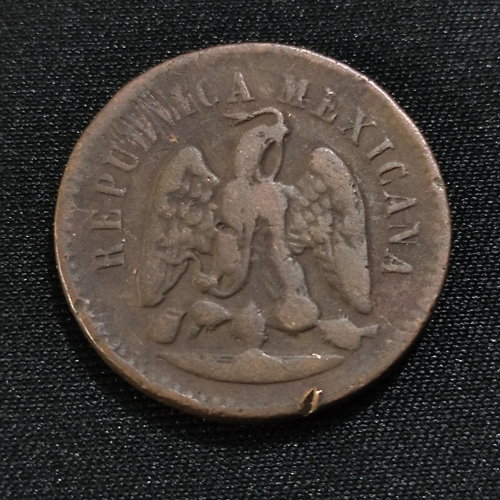 Moneda 1 Centavo Cobre 1895 Ceca Mo República Mexicana
