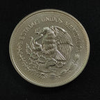 Moneda 100 Pesos Plata Ley .720 Copa Mundial de Fútbol México 86 Año 1985