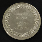 Medalla Plata 100 Grandes Obras Maestras Naturaleza Muerta Cézanne Franklin Mint