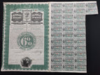 Accion - Bono Antiguo del H. Ayuntamiento de Córdoba, Veracruz año 1904