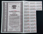 Título Antiguo de Teléfonos de México, S.A. (Telmex) – 1000 Pesos año 1963
