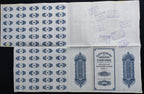 Acción Antigua del Banco Mexicano de Comercio é Industria año 1910