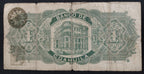 Billete 1 Un Peso El Banco de Coahuila Saltillo 1914
