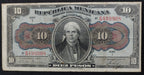 Billete 10 Diez Pesos República Mexicana José María Morelos 1915