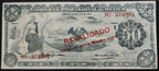 Billete 50 Cincuenta Pesos Gobierno Provisional de México 1914 Resello Revalidado