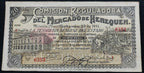 Billete 20 Veinte Pesos Comisión Reguladora del Mercado de Henequén Mérida Yucatán 1914