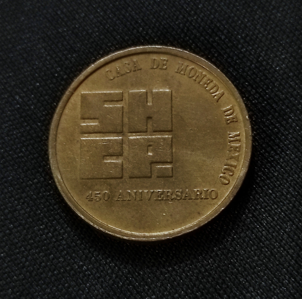 Medalla Conmemorativa 450 Aniversario Casa de Moneda de Mexico SHCP