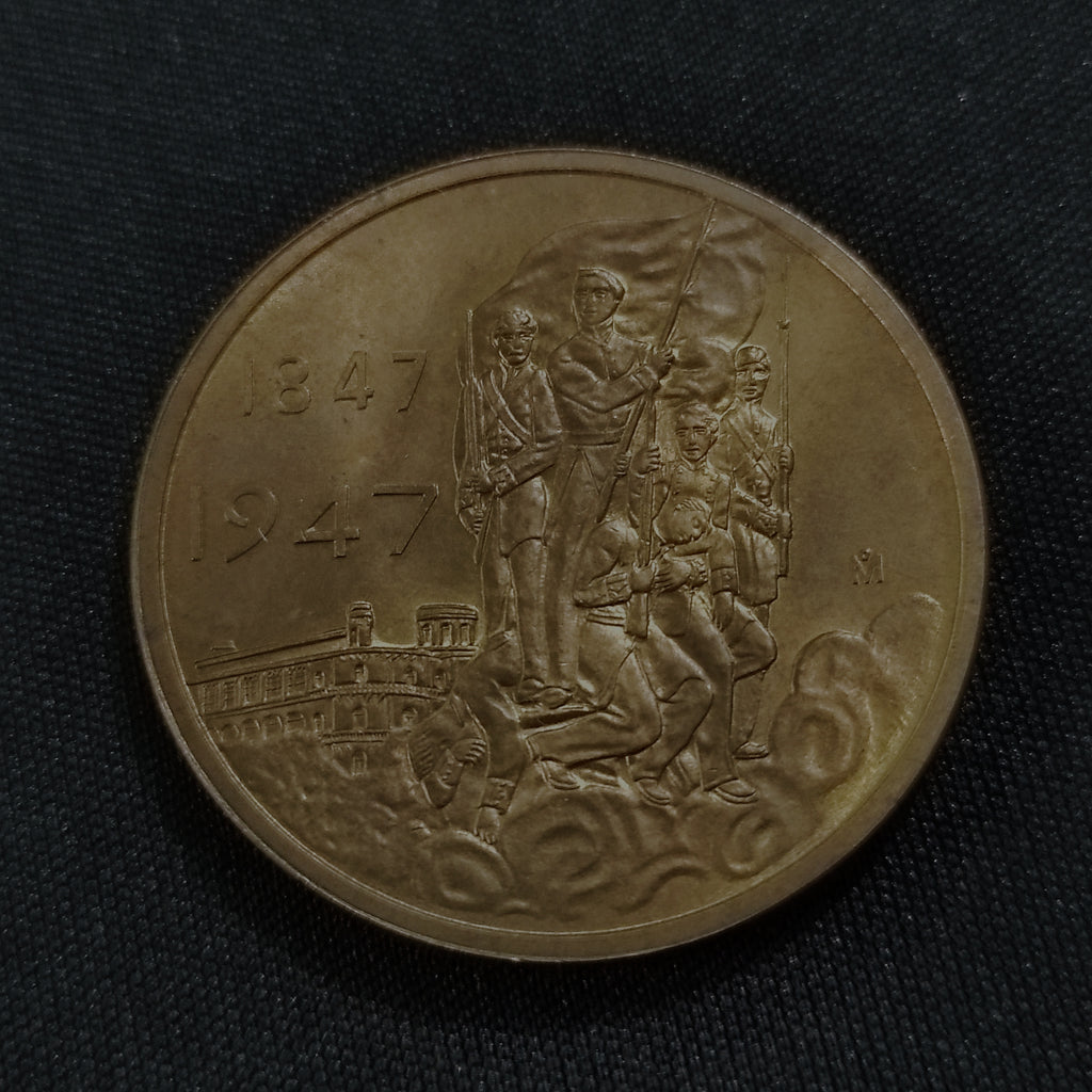 Medalla Conmemorativa Ninos Heroes Centenario Chapultepec 1847-1947
