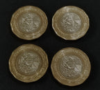 Cuatro Monedas Conmemorativas de $20 Pesos – Copa Mundial de la FIFA 2026