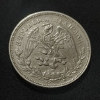 Moneda Plata Un Peso Porfiriato 1901 Mo