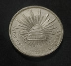 Moneda Plata Un Peso Porfiriato 1901 Mo