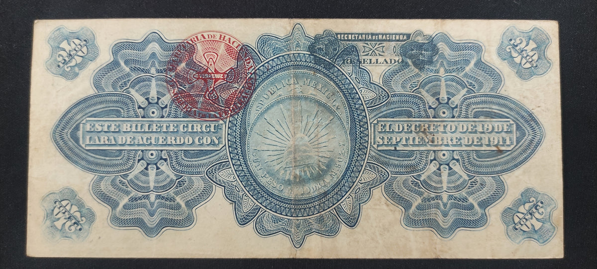 Billete 20 Veinte Pesos Gobierno Provisional de México 1914