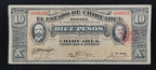 Billete 10 Pesos El Estado de Chihuahua 1914