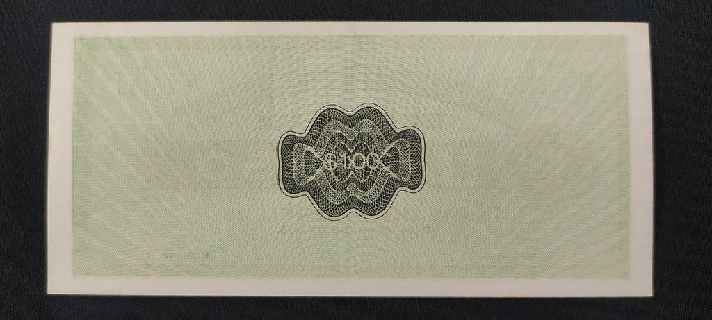 Billete Vale Un Peso Compania Minera Las Dos Estrellas Tlalpujahua Michoacan 1915 Sin Circular UNC