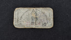 Billete Bilimbique 10 Centavos Gobierno Constitucionalista Mexico