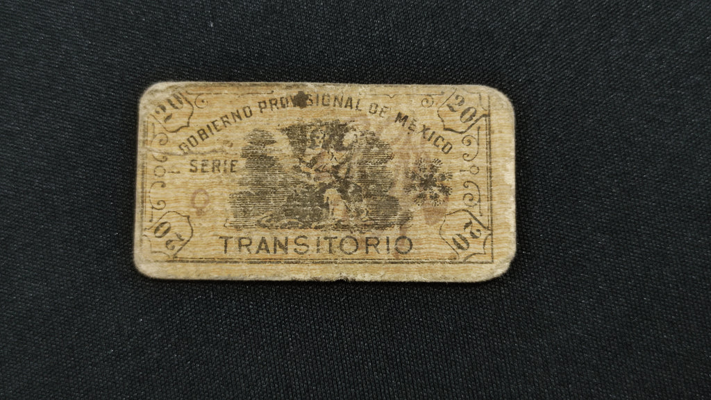 Billete Bilimbique 5 Centavos Gobierno Provisional de México (1914)