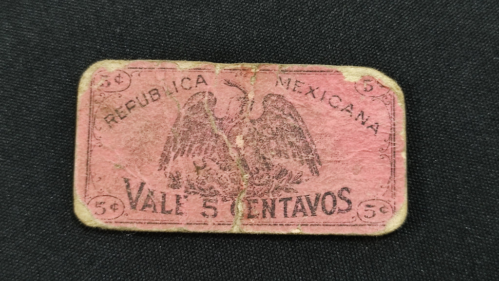 Billete Bilimbique 5 Centavos Gobierno Constitucionalista 1914-1915
