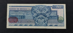 Billete 50 Pesos Banco de Mexico Benito Juárez Sin Circular UNC