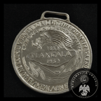 Medalla Plata Primer Centenario Erección Estado de Tlaxcala 1857-1957 Con Asa
