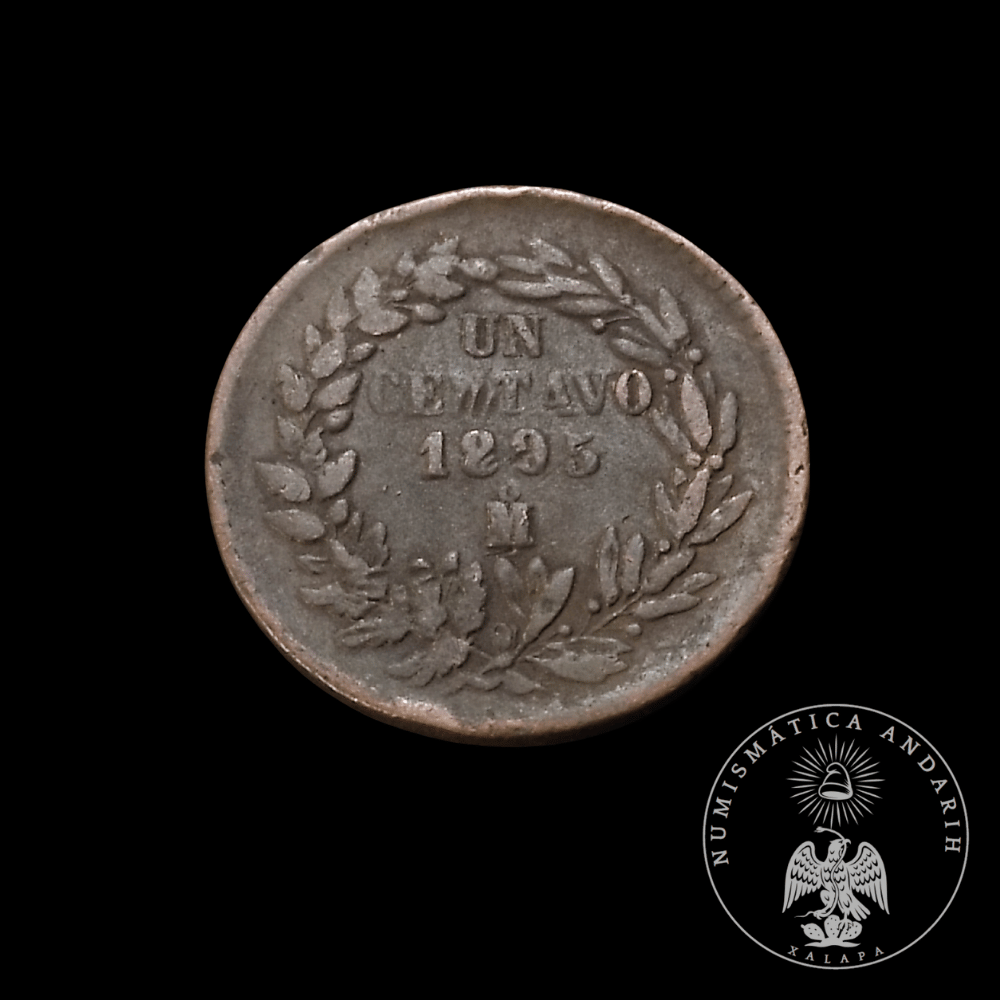 Moneda 1 Centavo Cobre 1895 Ceca Mo República Mexicana