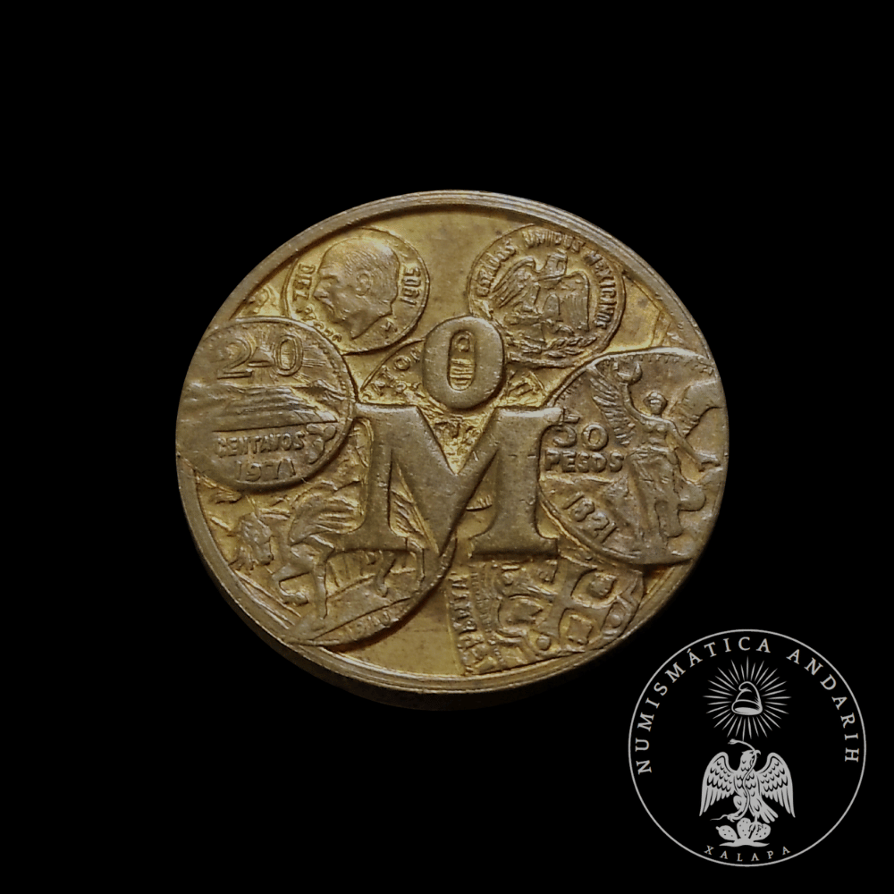 Medalla Conmemorativa 450 Aniversario Casa de Moneda de Mexico SHCP