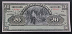 Billete 20 Pesos Banco de Guerrero Amortizado Sin Circular UNC