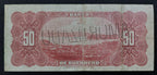 Billete 50 Pesos Banco de Guerrero Amortizado