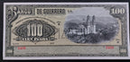 Billete 100 Pesos Banco de Guerrero Amortizado Sin Circular UNC