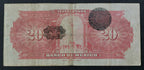 Billete 20 Pesos Banco de México Buque y Tren